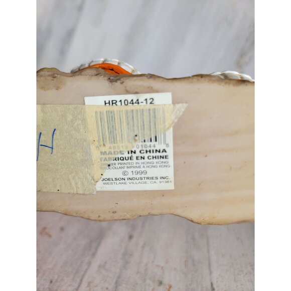 Vintage pumpkin stack funny face smiling hanging Halloween home decor - Picture 8 of 8